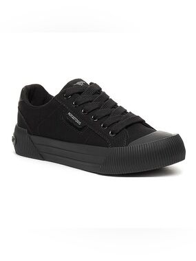 Rocket Dog Kid’s Low-Top Canvas Sneakers in Black